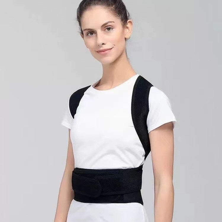 Sitting Orthosis Orthosis Belt Keel Support Back Fixed Orthosis Belt Open Shoulder Anti-Kyphosis Orthosis Correction Belt - Image 4